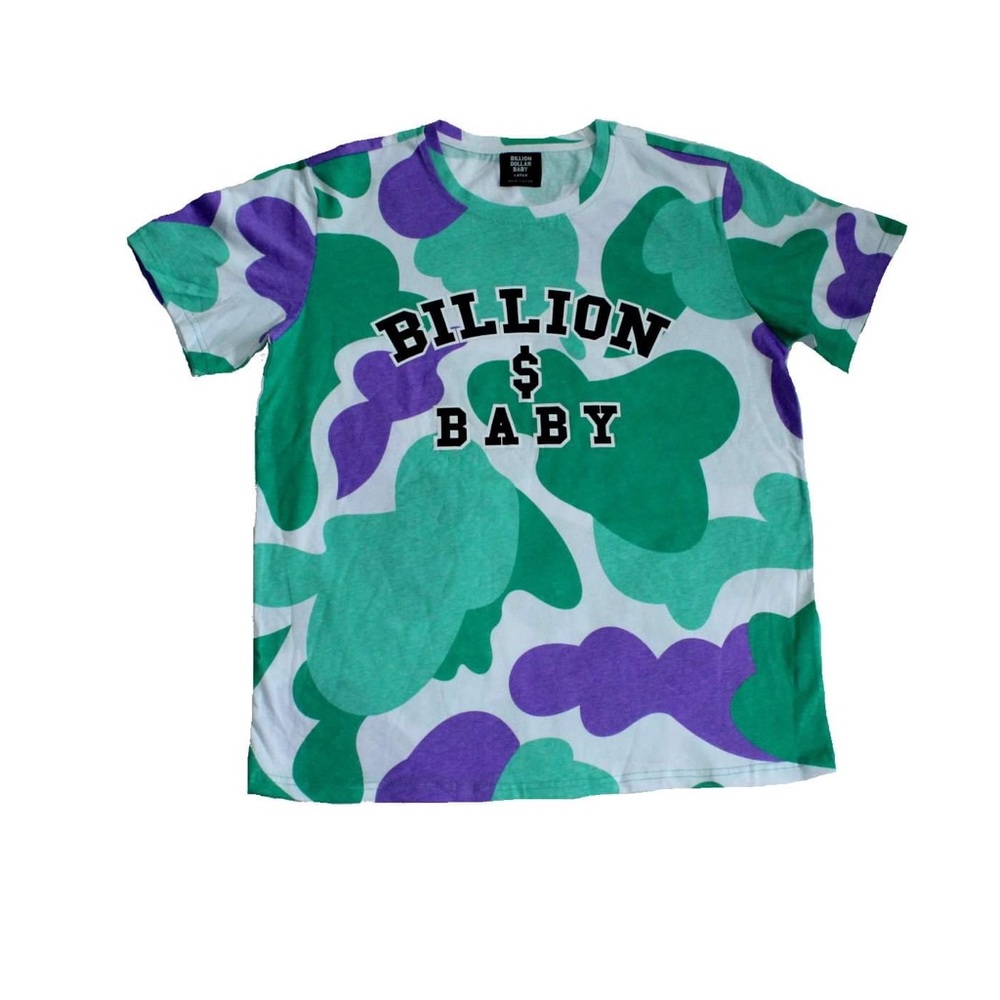 Billion Dollar Baby Grape Camo Tee